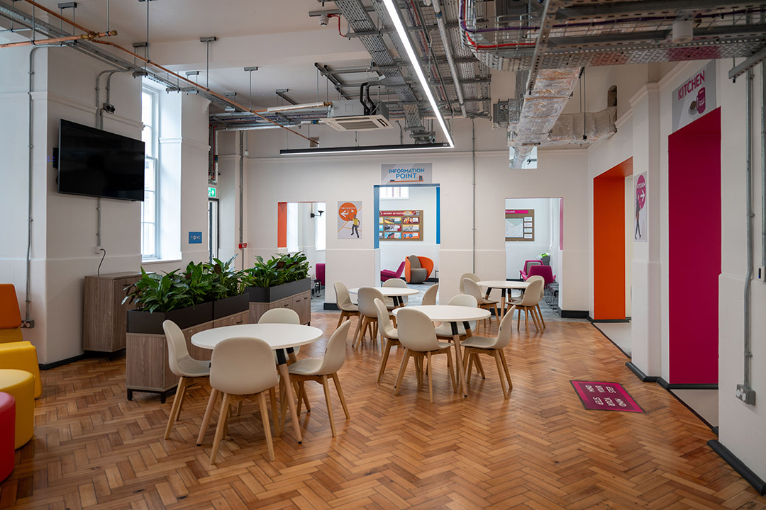 Inside the Euston Community Hub 2